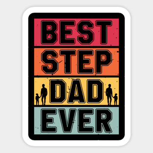 Best StepDad Ever Sticker